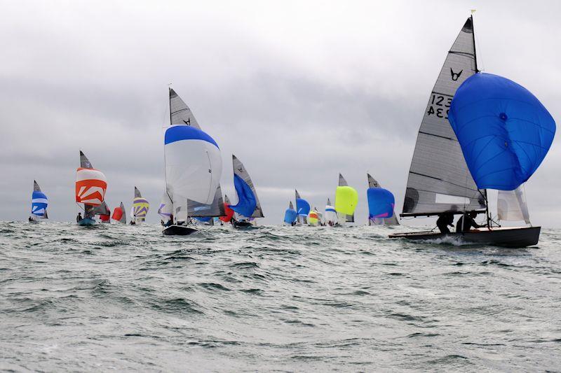 Osprey National Championships at Porthpean photo copyright Stacey Bray taken at Porthpean Sailing Club and featuring the Osprey class