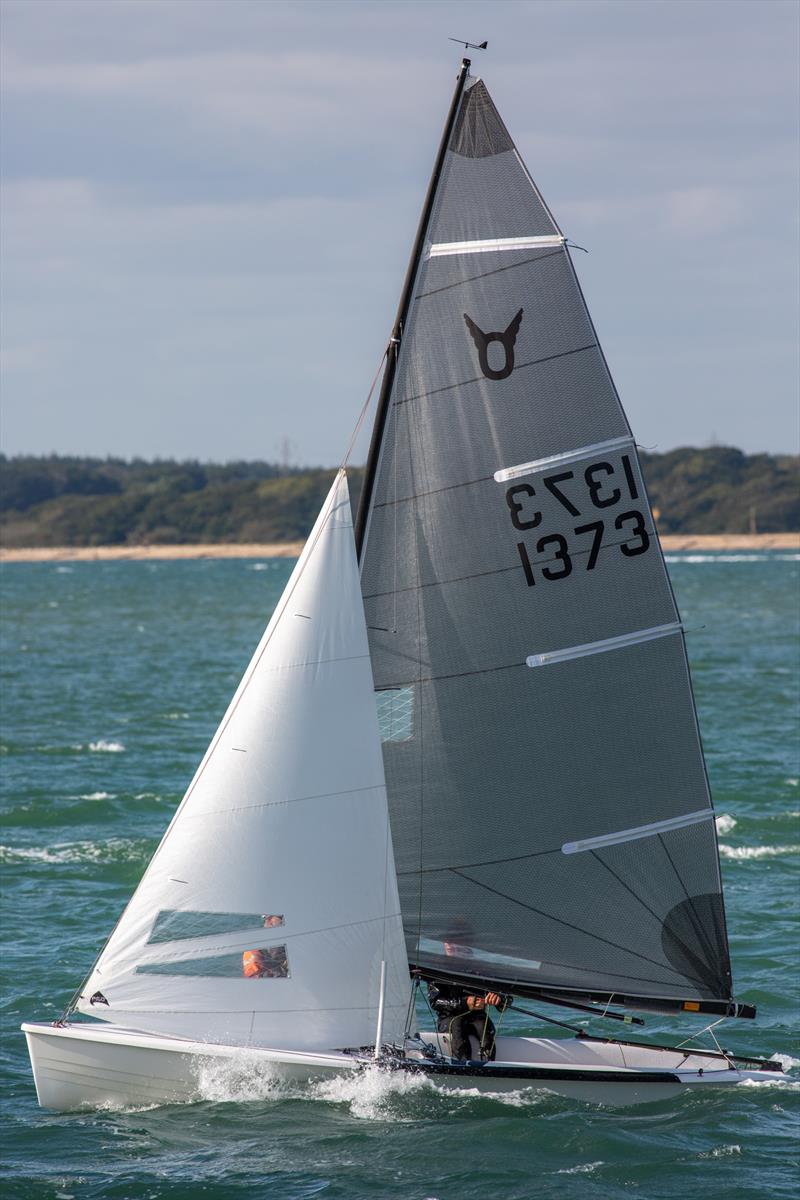 Osprey Round the Isle of Wight Race photo copyright Martin Augustus / www.sailingimages.co.uk taken at Lymington Town Sailing Club and featuring the Osprey class