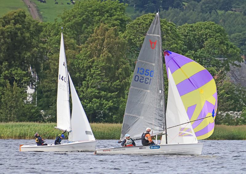 Bala Long Distance Race 2026 photo copyright John Hunter taken at Bala Sailing Club and featuring the Osprey class