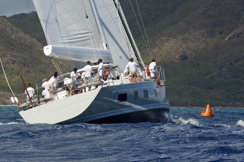 Penelope on day 1 of Oyster Regatta Antigua photo copyright Kevin Johnson Photography taken at  and featuring the Oyster class