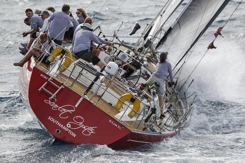 - Ross Applebey's Oyster 48, Scarlet Oyster wins the Peters & May Round Antigua Race photo copyright Paul Wyeth / www.pwpictures.com taken at Antigua Yacht Club and featuring the Oyster class
