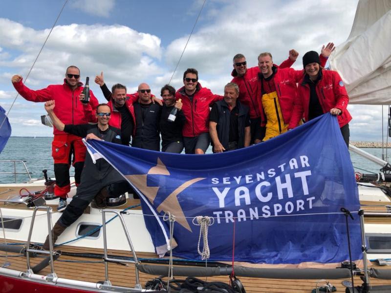 Third overall in IRC for Ross Applebey's Oyster 48 Scarlet Oyster photo copyright Louay Habib taken at Royal Ocean Racing Club and featuring the Oyster class