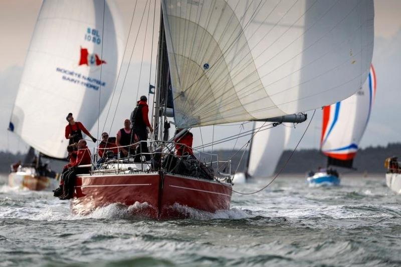 Ross Applebey's Oyster 48 Scarlet Oyster was the winner of IRC Two photo copyright Paul Wyeth / www.pwpictures.com taken at Royal Ocean Racing Club and featuring the Oyster class