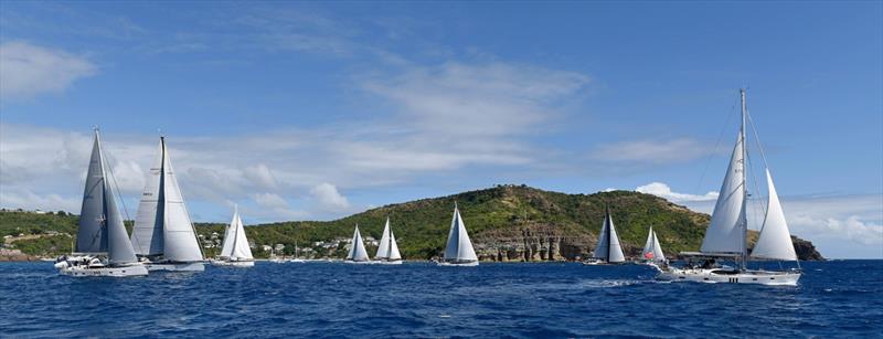 Oyster yachts starting their 27,000-mile adventure photo copyright Rick Tomlinson / Oyster Yachts taken at  and featuring the Oyster class