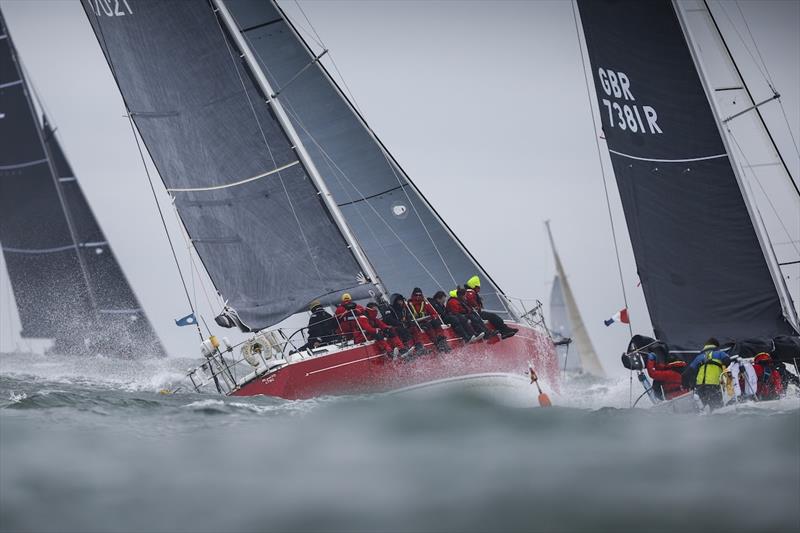 Oyster 48 Scarlet Oyster - RORC Myth of Malham Race 2025 - photo © Paul Wyeth / RORC