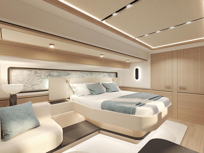 Oyster C60 - owner's cabin - photo © Oyster Yachts