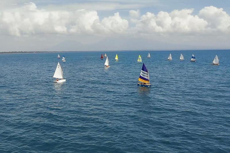 A flock of Oz Geese at the Seafront Residences Regatta, San Juan, Philippines photo copyright Anon taken at Philippine Home Boatbuilders Yacht Club and featuring the Oz Goose class