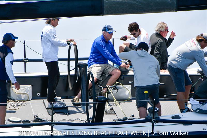 Ullman Sails Long Beach Race Week day 1 photo copyright Tom Walker taken at Long Beach Yacht Club and featuring the Pac 52 class