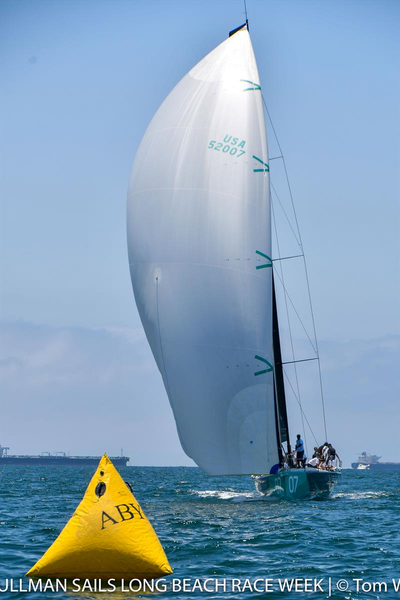 Ullman Sails Long Beach Race Week day 1 photo copyright Tom Walker taken at Long Beach Yacht Club and featuring the Pac 52 class