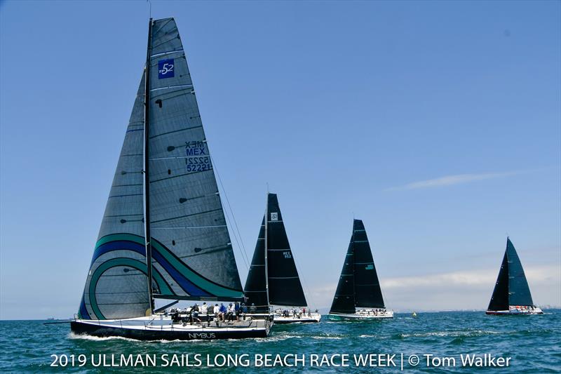 Ullman Sails Long Beach Race Week day 1 photo copyright Tom Walker taken at Long Beach Yacht Club and featuring the Pac 52 class
