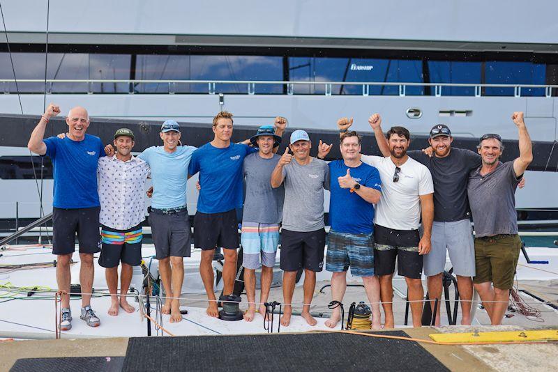 Warrior Won wins the 2022 edititon of the RORC Caribbean 600 photo copyright Arthur Daniel / RORC taken at Antigua Yacht Club and featuring the Pac 52 class