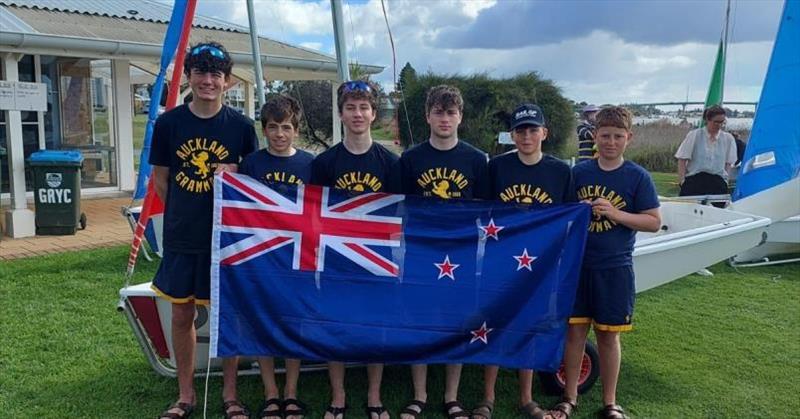 Auckland Grammar were second in the  Interdominion  Boys Secondary Schools  - Goolwa, Australia - October 2025- October 2025  - photo © Auckland Grammar