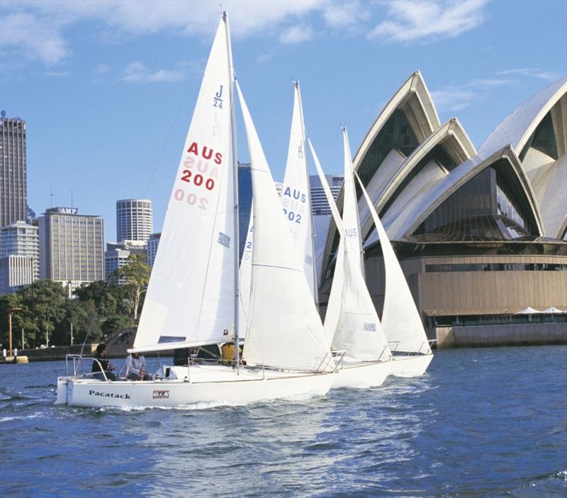 Sailing at Sydney Harbor photo copyright Pacific Sailing School taken at  and featuring the  class