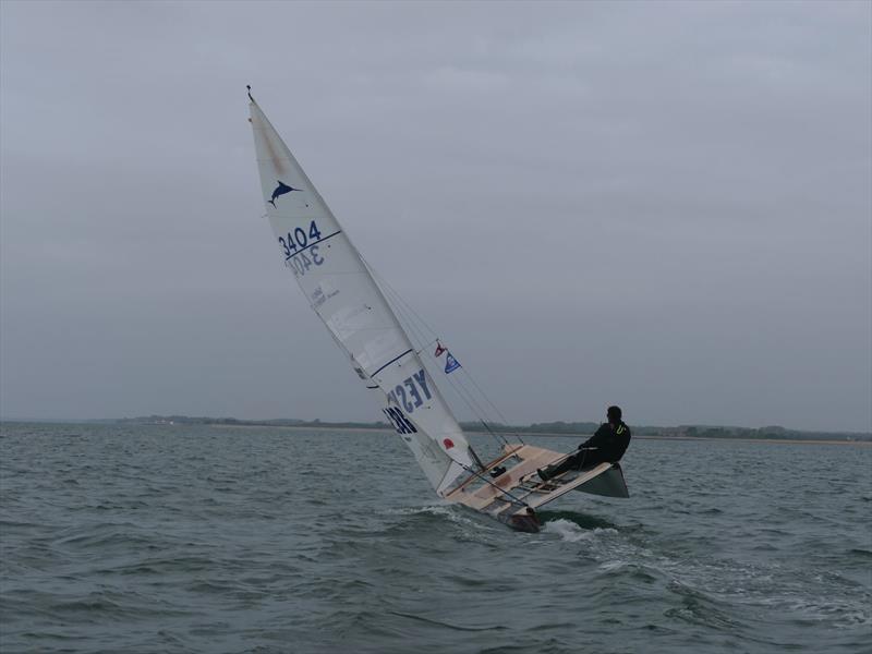 Dani A. Pich enters the record books as the first blind person to sail solo, unaided around the Isle of Wight - photo © YES WE SAIL