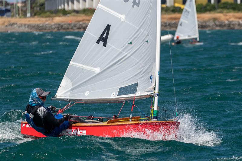 Blake Hinsley - P Class: Day 1 2018 Tanner Cup - Evans Bay Yacht & Motor Boat Club - January 3, 2019 photo copyright Deb Williams taken at Evans Bay Yacht & Motor Boat Club and featuring the P class class