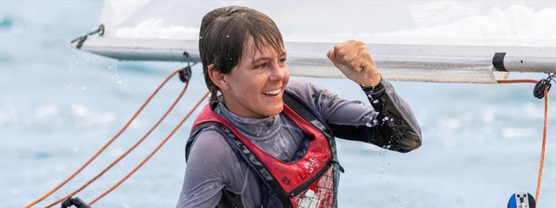 Joe Leith worked his way through the fleet in the final to finish third and claim his first Tauranga Cup title photo copyright LSD taken at Murrays Bay Sailing Club and featuring the P class class