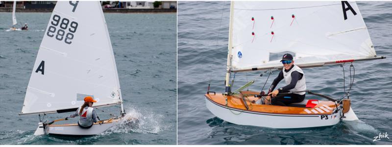 Bella Jenkins and Oli Stone - P Class - Tauranga Cup - January 2023 - Plimmertpn BC photo copyright Zhik taken at  and featuring the P class class