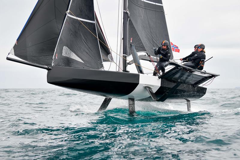 Youth Foiling World Cup 2021 photo copyright Marta Rovatti Studihrad taken at  and featuring the Persico 69F class