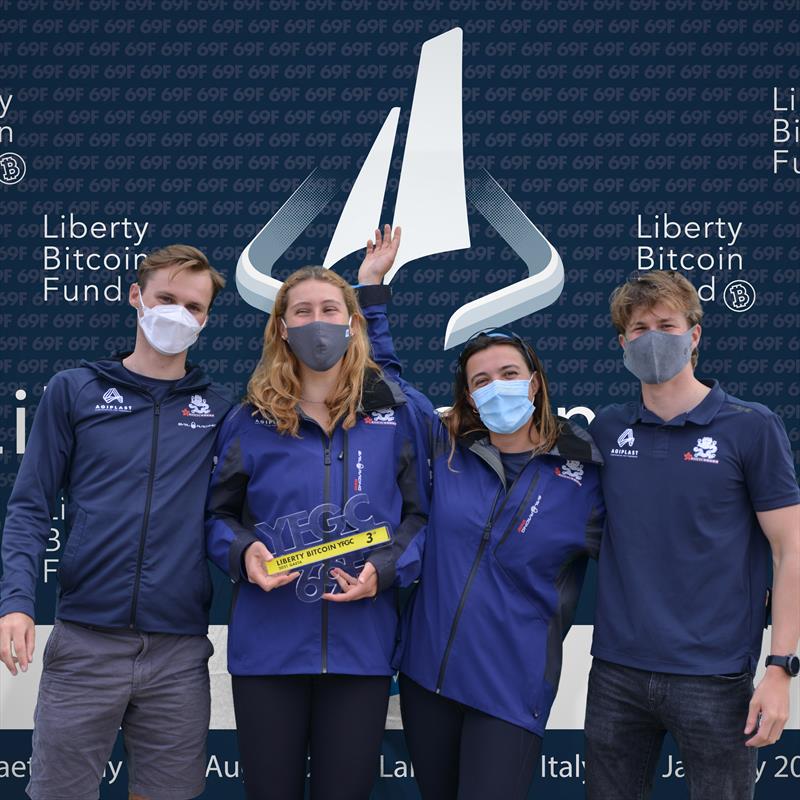 Liberty Bitcoin YFGC 2021 prize giving photo copyright Marta Rovatti Studihrad taken at  and featuring the Persico 69F class