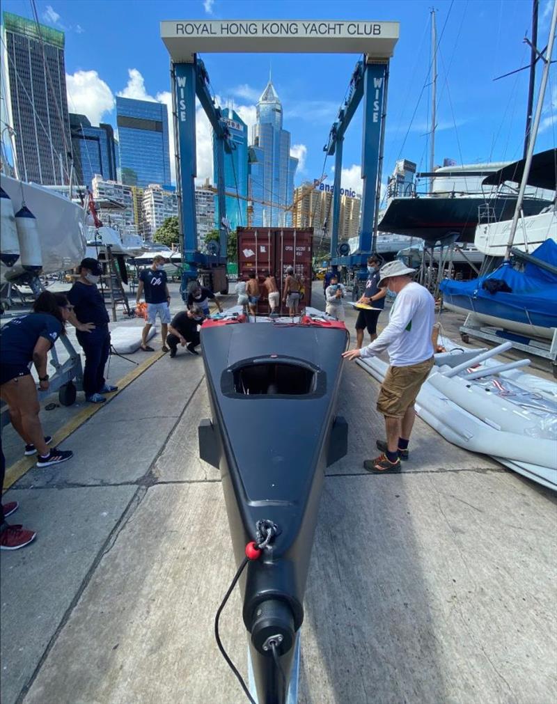 Persico 69F lands in Hong Kong photo copyright 69F Sailing taken at Royal Hong Kong Yacht Club and featuring the Persico 69F class