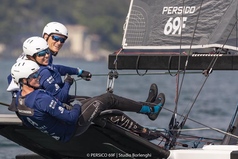 Revolution 1, Lake Garda. RHKYC Team Agiplast photo copyright Persico 69F / Studio Borlenghi taken at  and featuring the Persico 69F class