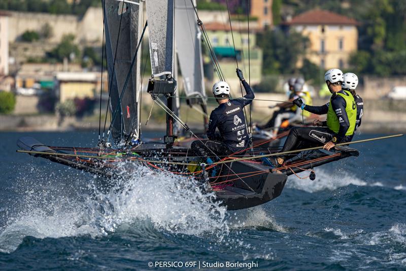 Revolution 1, Lake Garda. RHKYC Team Agiplast photo copyright Persico 69F / Studio Borlenghi taken at  and featuring the Persico 69F class