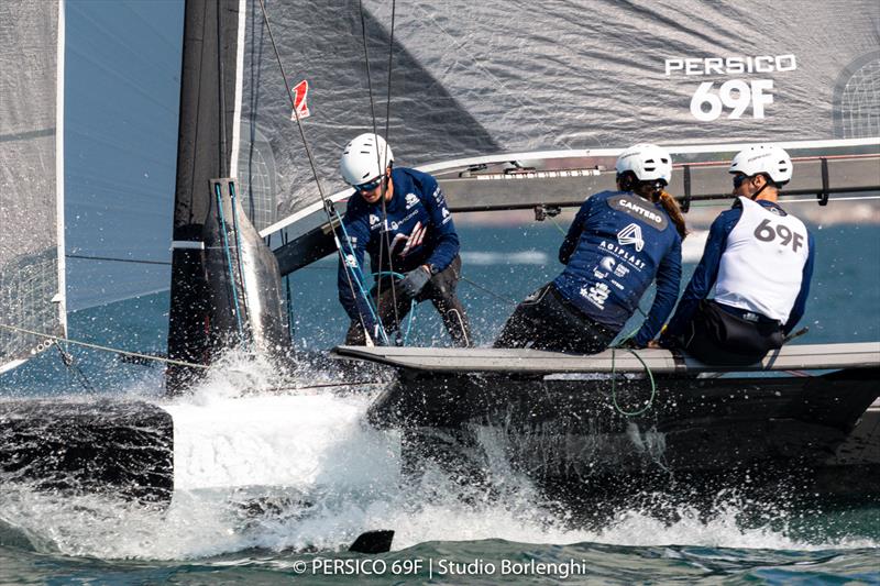 Revolution 1, Lake Garda. RHKYC Team Agiplast photo copyright Persico 69F / Studio Borlenghi taken at  and featuring the Persico 69F class