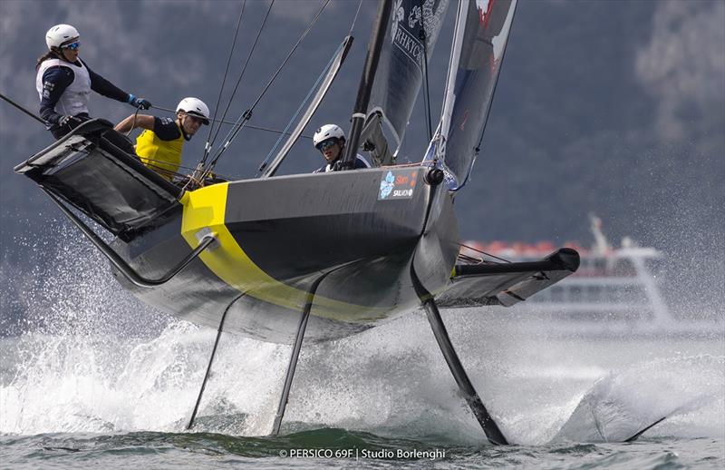 Persico 69F ITAS Assicurazioni Grand Prix 2.1 - Day 3 photo copyright Persico 69F / Studio Borlenghi taken at Fraglia Vela Malcesine and featuring the Persico 69F class