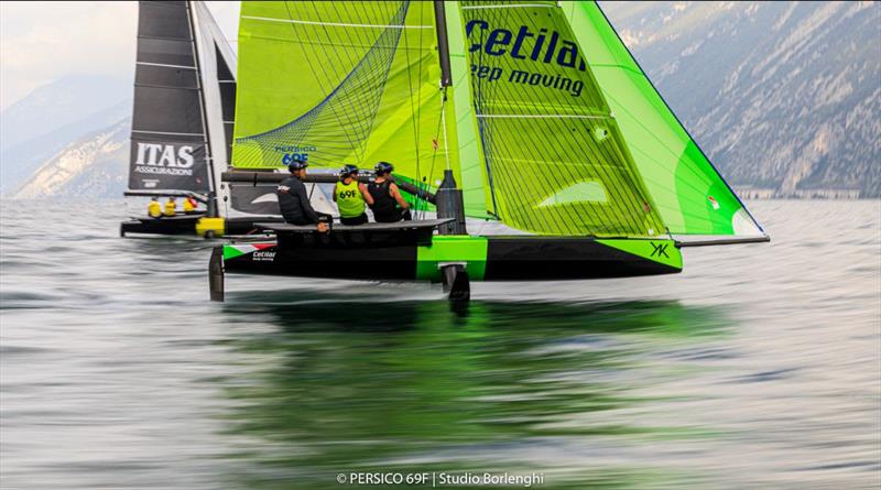 Persico 69F ITAS Assicurazioni Grand Prix 2.2 - Day 2 photo copyright Persico 69F / Studio Borlenghi taken at Fraglia Vela Malcesine and featuring the Persico 69F class