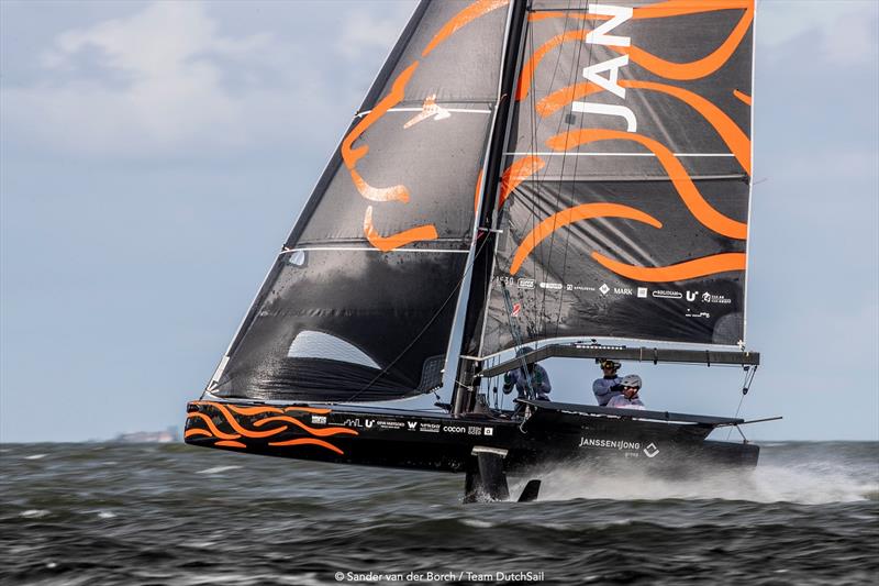 Team DutchSail - Janssen de Jong earlier this month training in the Netherlands. - photo © Sander van der Borch / Team DutchSail