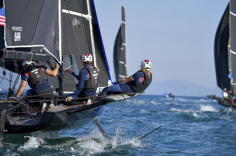 Youth Foiling Gold Cup: Southern Challenge USA (Southern Yacht Club New Orleans) photo copyright YFGC taken at  and featuring the Persico 69F class