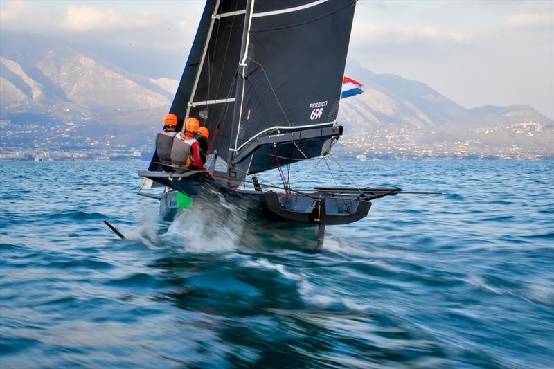 Youth Foiling Gold Cup 2021. Team Dutch Sail photo copyright Marta Rovatti Studihrad taken at  and featuring the Persico 69F class