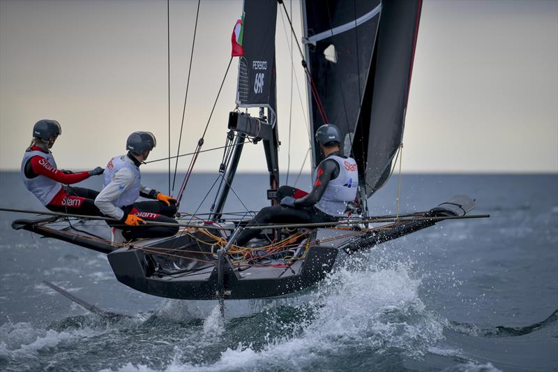 Young Azzura - Youth Foiling World Cup 2021 photo copyright Marta Rovatti Studihrad taken at  and featuring the Persico 69F class