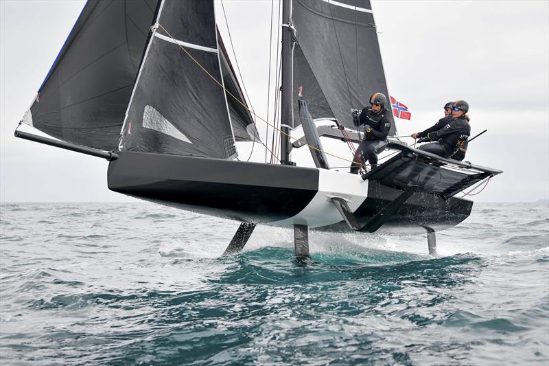 Xela Racing (NOR), Youth Foiling Gold Cup 2021 photo copyright Marta Rovatti Studihrad taken at  and featuring the Persico 69F class