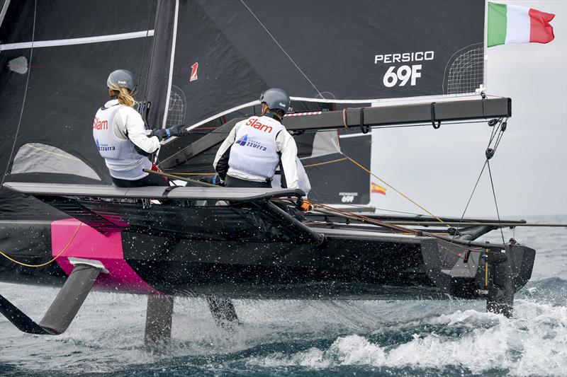 Young Azzura (ITA), Youth Foiling Gold Cup 2021 photo copyright Marta Rovatti Studihrad taken at  and featuring the Persico 69F class