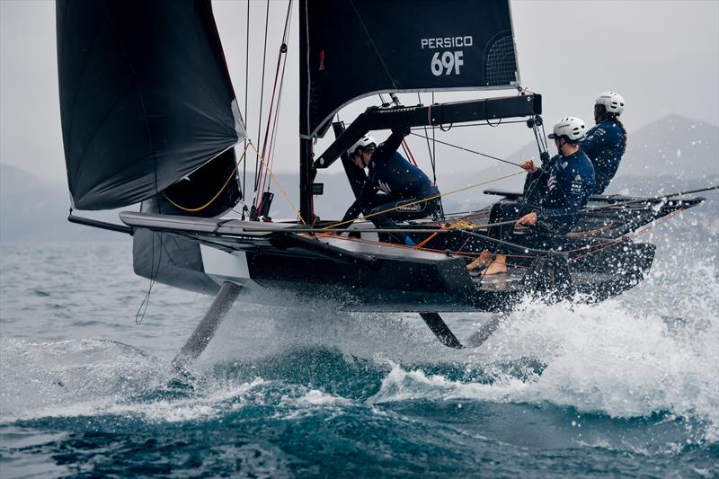 RHKYC Team Agiplast. Liberty Bitcoin YFGC 2021 photo copyright Marta Rovatti Studihrad taken at Royal Hong Kong Yacht Club and featuring the Persico 69F class