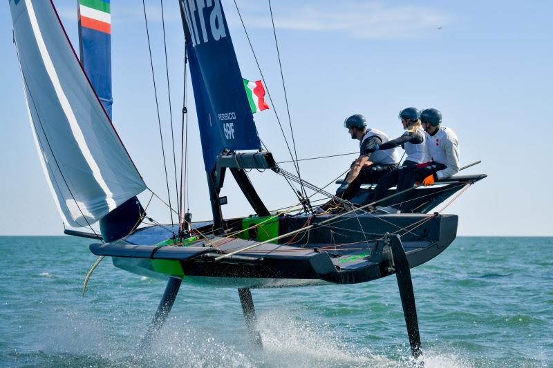 Young Azzurra, Youth Foiling Gold Cup photo copyright Marta Rovatti Studihrad / 69F Media taken at Yacht Club Costa Smeralda and featuring the Persico 69F class