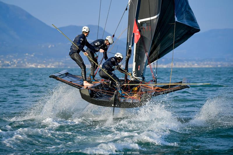 69F Youth Foiling Gold Cup - photo © Marta Rovatti Studihrad