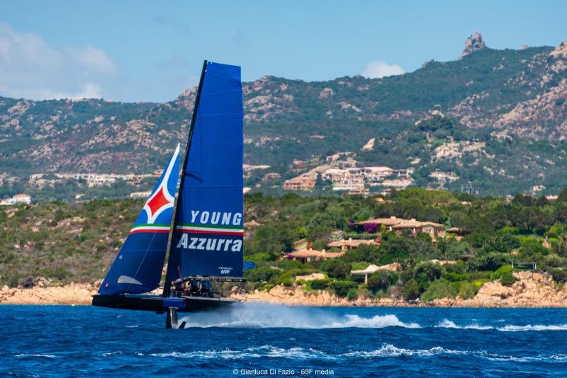 Young Azzurra racing, Grand Prix 2.2 Persico 69F Cup photo copyright Gianluca Di Fazio / 69F Media taken at Yacht Club Costa Smeralda and featuring the Persico 69F class