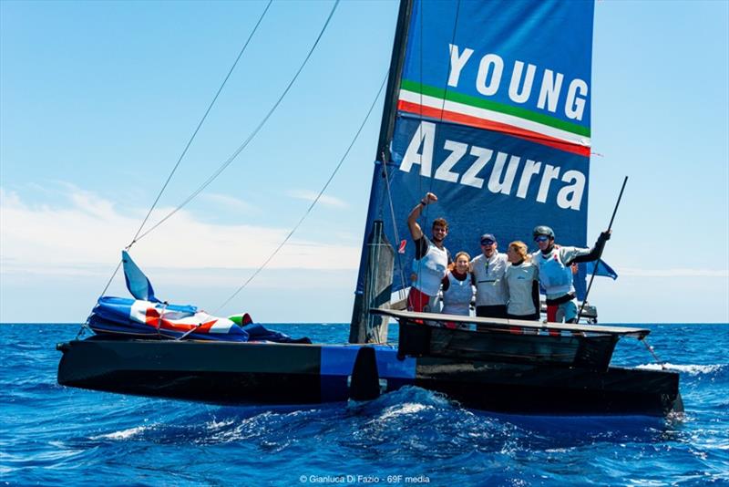 Young Azzurra - Grand Prix 2.2 Persico 69F Cup photo copyright Gianluca Di Fazio / 69F Media taken at Yacht Club Costa Smeralda and featuring the Persico 69F class
