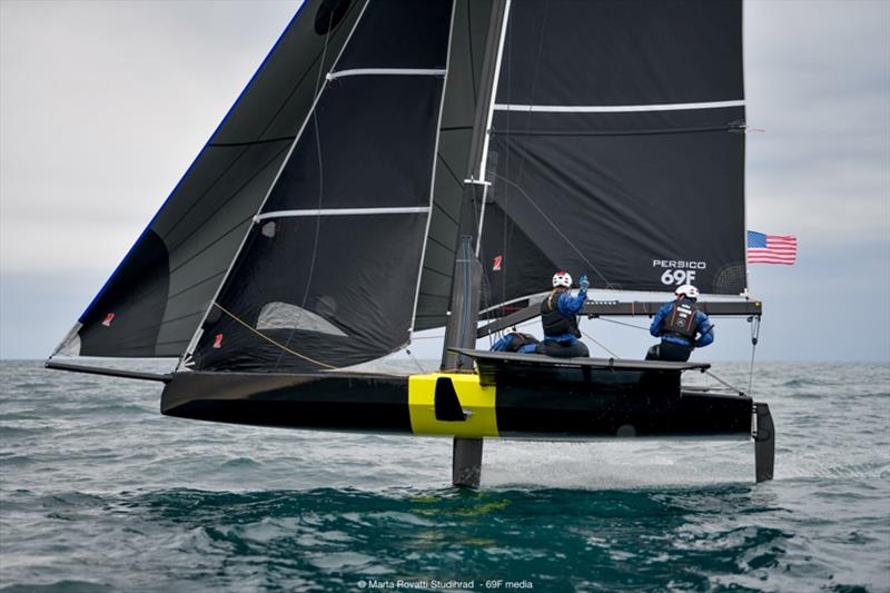 Youth Foiling Gold Cup Act 1 - photo © Marta Rovatti Studihrad