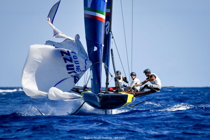 Young Azzurra racing, Grand Prix 4.1 Persico 69F Cup photo copyright 69F Media / Marta Rovatti Studihrad taken at Yacht Club Costa Smeralda and featuring the Persico 69F class