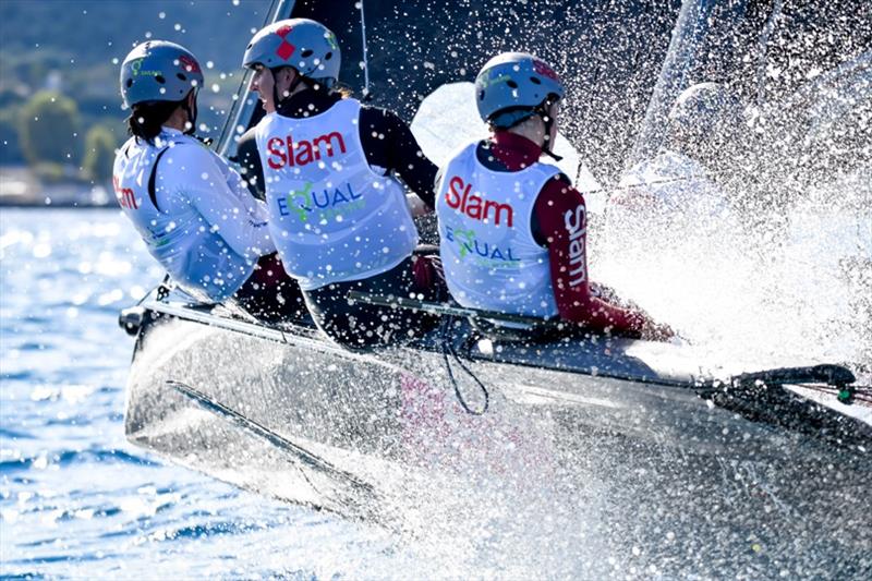 Youth Foiling Gold Cup - photo © Marta Rovatti Studihrad