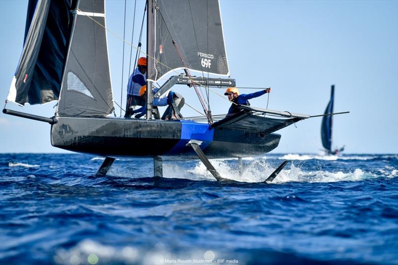 Youth Foiling Gold Cup photo copyright Marta Rovatti Studihrad taken at  and featuring the Persico 69F class