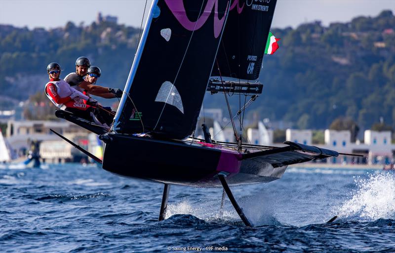 Youth Foiling Gold Cup - ACT 3 - Day 2 - photo © Sailing Energy / 69F media