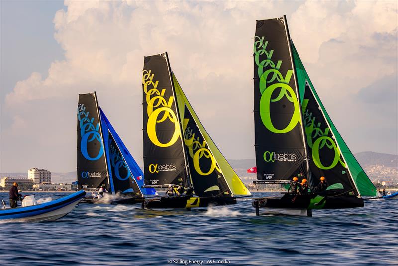 Youth Foiling Gold Cup - ACT 3 - Day 3 photo copyright Sailing Energy / 69F media taken at  and featuring the Persico 69F class