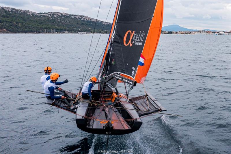 Team DutchSail - Janssen de Jong wins Youth Foiling Gold Cup Act 3 photo copyright Sailing Energy / 69F media taken at  and featuring the Persico 69F class