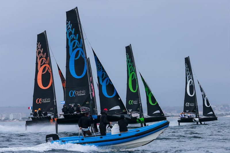 Youth Foiling Gold Cup Grand Final at Cagliari - Day 1 photo copyright 69F Media / Sailing Energy taken at  and featuring the Persico 69F class