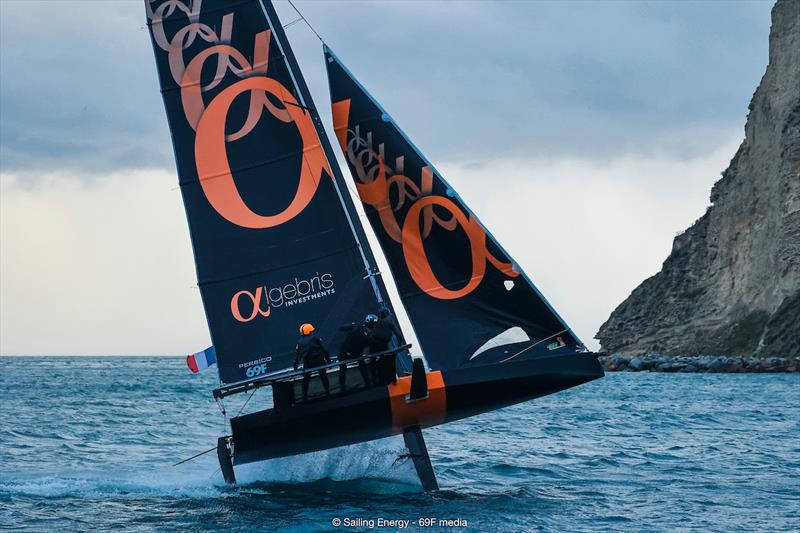 Youth Foiling Gold Cup Grand Final at Cagliari - Day 1 photo copyright 69F Media / Sailing Energy taken at  and featuring the Persico 69F class