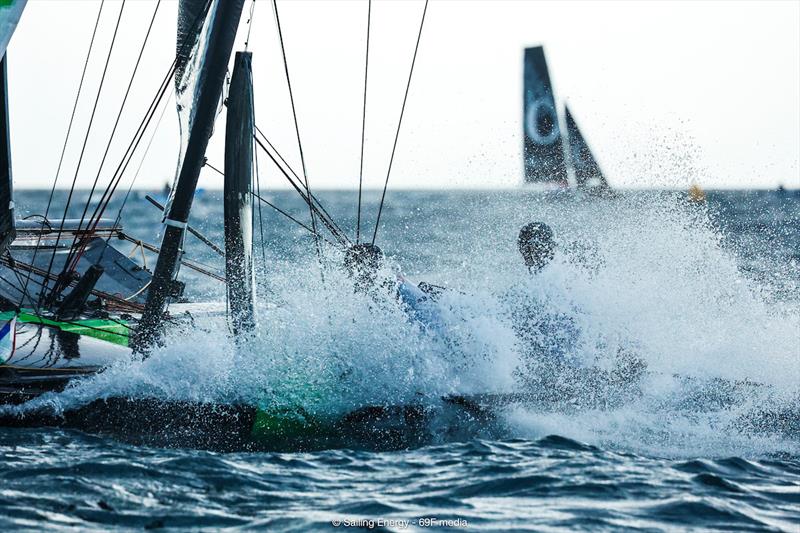 Youth Foiling Gold Cup Grand Final at Cagliari - Day 1 - photo © 69F Media / Sailing Energy